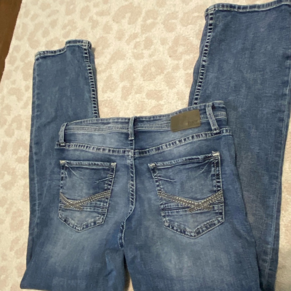 BKE Blue Bootcut Jeans Classic Denim